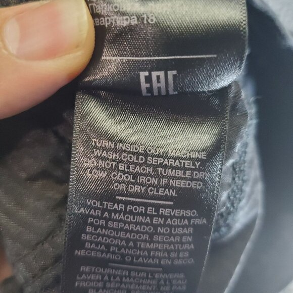 7 For All Mankind Jeans Womens 32 Black Tall Boot Distressed Denim - Picture 4 of 14